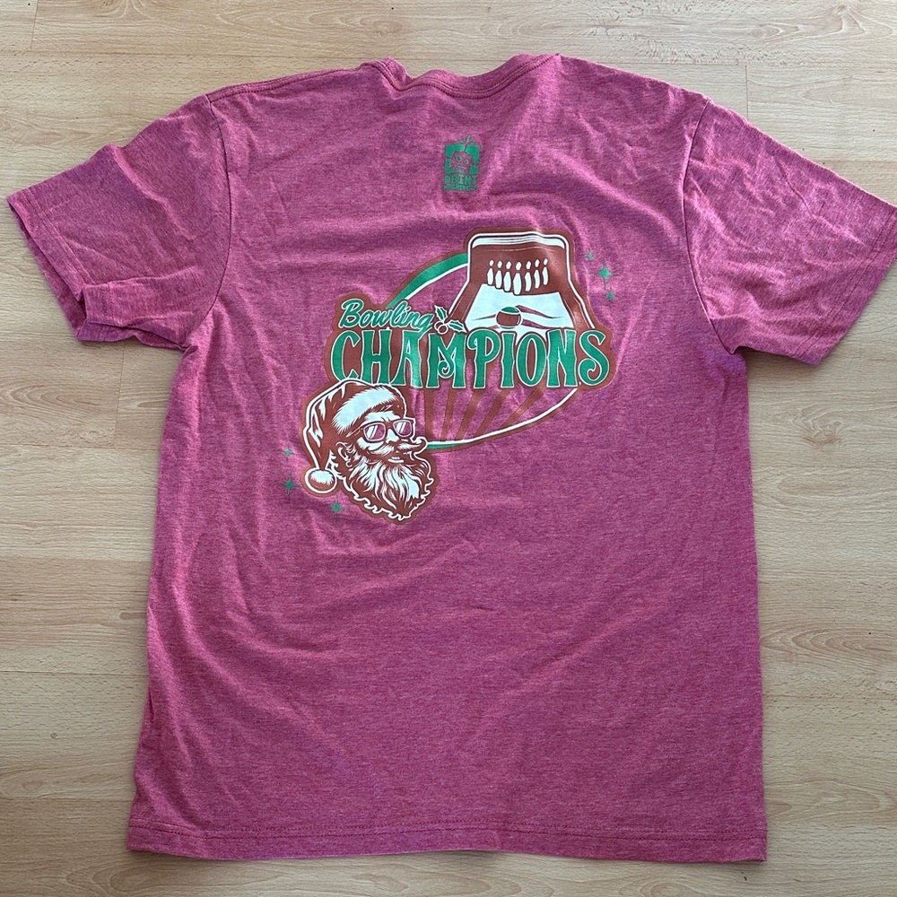 Cool Santa Bowling Champions t shirt